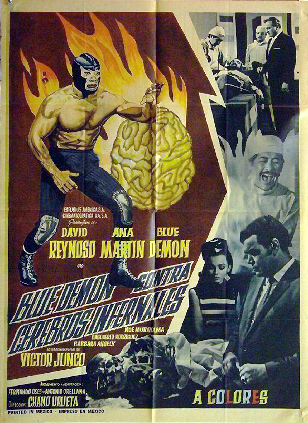 BLUE DEMON CONTRA CEREBROS INFERNALES